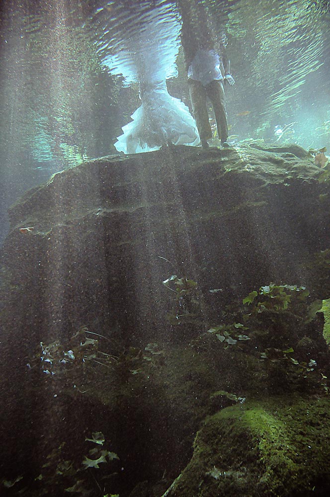 underwater wedding photographer tulum