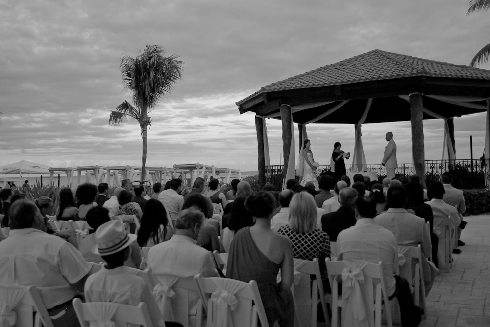 Kool beach wedding playa del carmen
