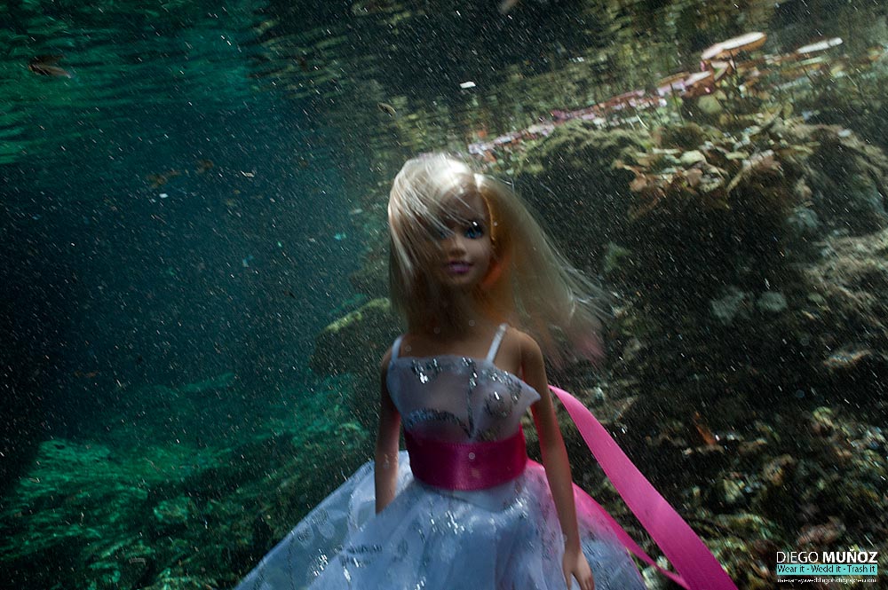 underwater trash the dress riviera maya